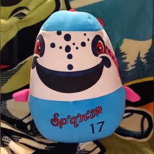 Spokane Indians Ribby the Redband Trout Mascot Plush baseball squishmallows